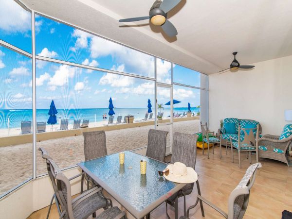 Cayman Islands Beachfront Three Bedroom Rental