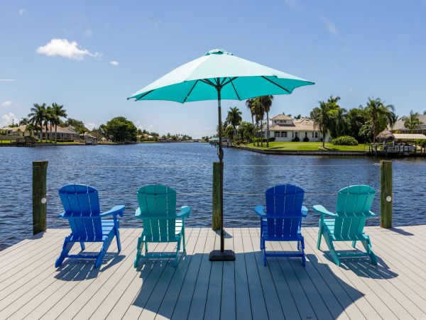 Four Bedroom Canal Front Rental Home in Cape Coral