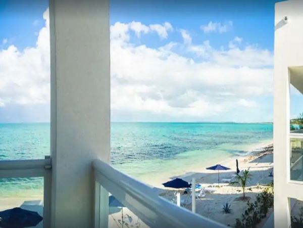 On Beach Turks and Caicos Vacation Villa Three Bedroom
