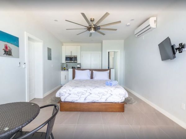 On Beach Turks and Caicos Vacation Villa Three Bedroom