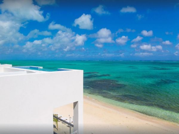 On Beach Turks and Caicos Vacation Villa Three Bedroom