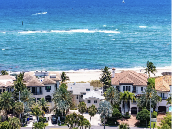 9.9 Million Dollar Oceanfront Vacation Villa in Pompano Beach with Pool