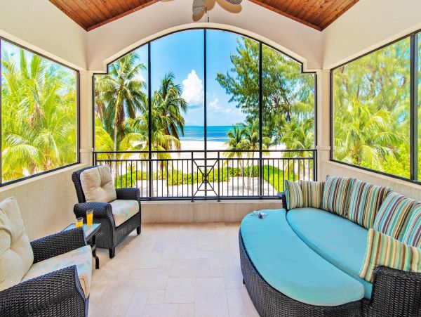 Ocean Front Grand Cayman Vacation Home Six Bedroom