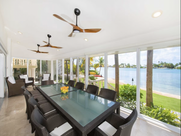 Cayman Island Beachfront Escape Villa Main House & Cottage (option)