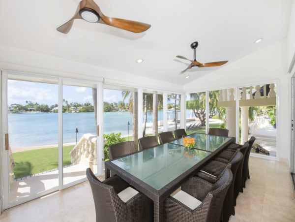 Cayman Island Beachfront Escape Villa Main House & Cottage (option)