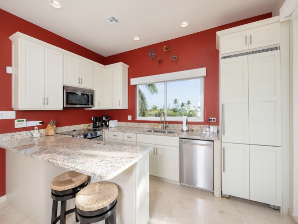 Cayman Island Beachfront Escape Villa Main House & Cottage (option)