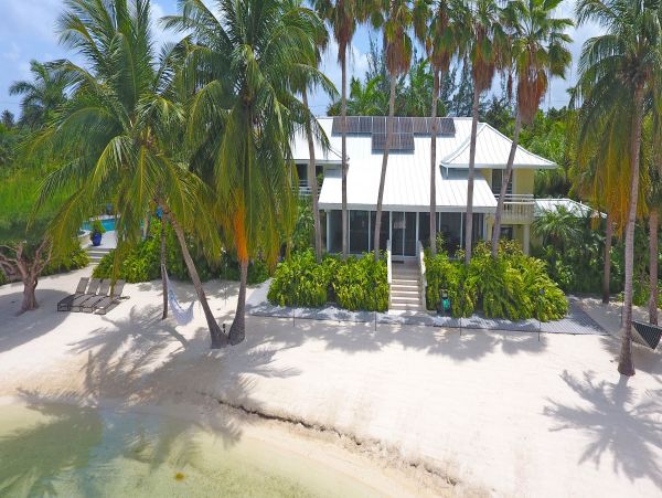 Cayman Island Beachfront Escape Villa Main House & Cottage (option)