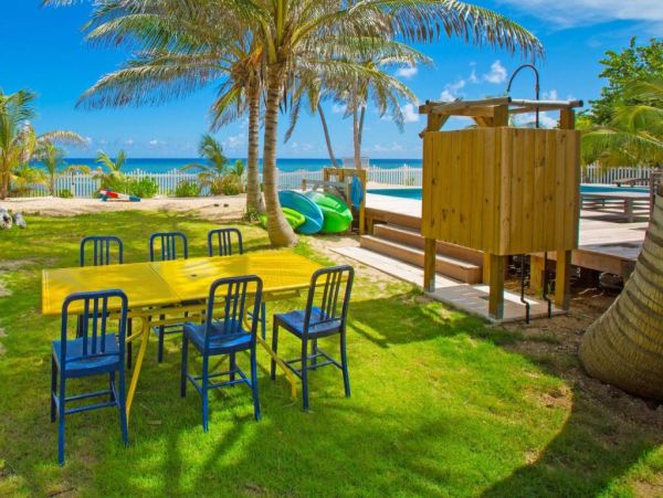 Cayman Island Vacation Rental Oceanfront Villa with Private Pool & Snorkeling Paradise