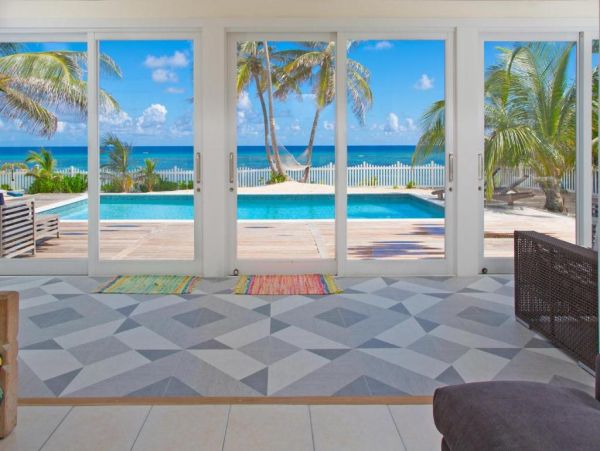 Cayman Island Vacation Rental Oceanfront Villa with Private Pool & Snorkeling Paradise