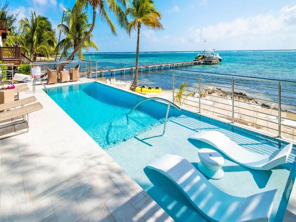Modern 4 Bedroom Grand Cayman Oceanfront Villa