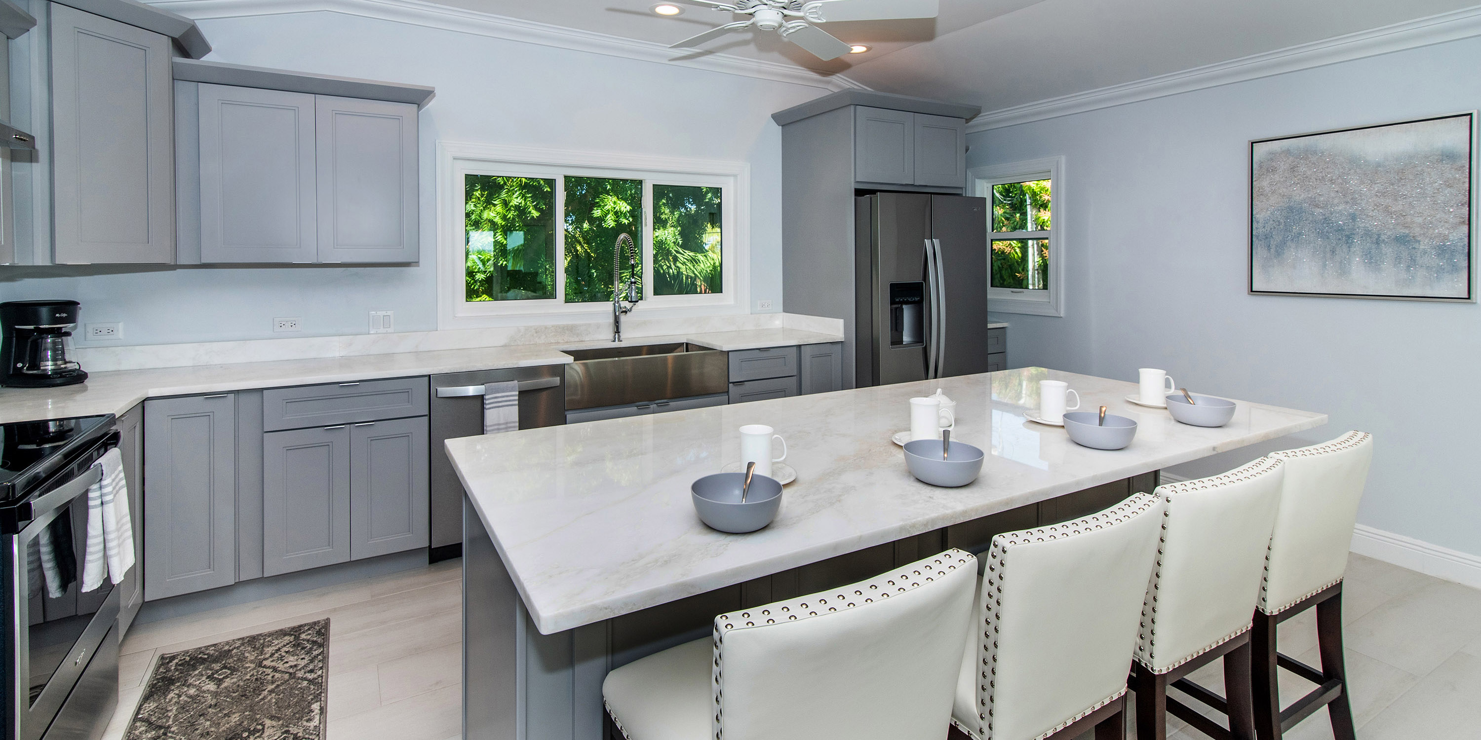 Modern 4 Bedroom Grand Cayman Oceanfront Villa