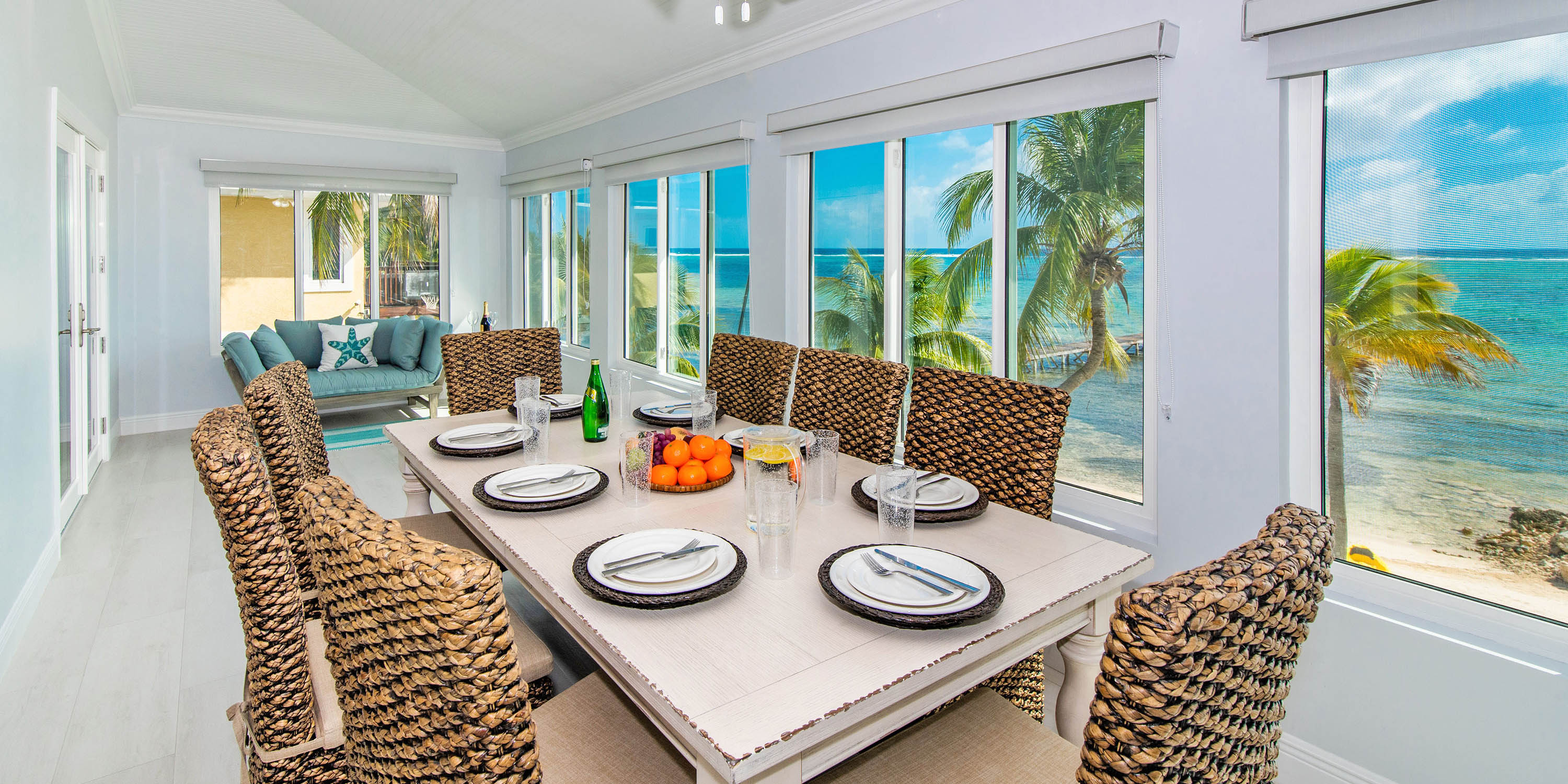 Modern 4 Bedroom Grand Cayman Oceanfront Villa