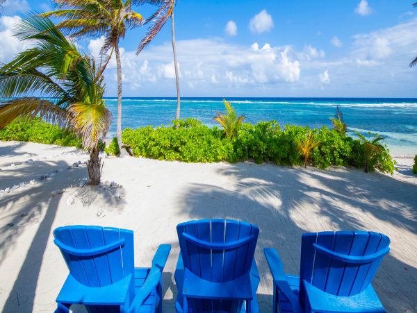 Grand Cayman Rum Point Beachfront Villa Rental - Luxury Caribbean Family Vacation Home
