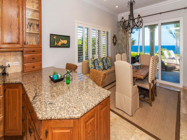 Oceanfront Grand Cayman Vacation Home Seven Bedroom