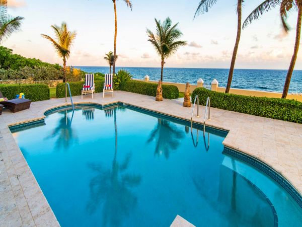 Oceanfront Grand Cayman Vacation Home Seven Bedroom