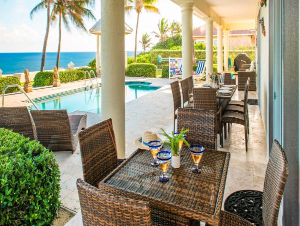 Oceanfront Grand Cayman Vacation Home Seven Bedroom