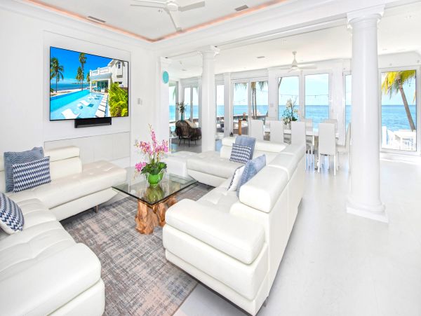 Cayman Kai Oceanfront Villa Rental - Luxury Caribbean Beachfront Home