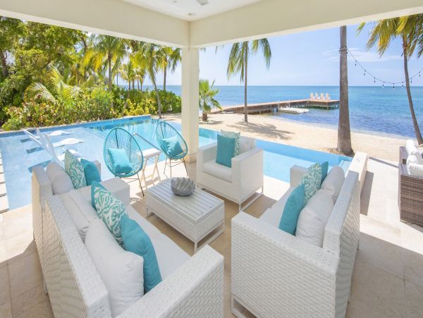 Cayman Kai Oceanfront Villa Rental - Luxury Caribbean Beachfront Home - additional view, photo 5