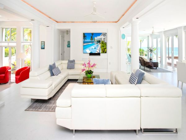 Cayman Kai Oceanfront Villa Rental - Luxury Caribbean Beachfront Home