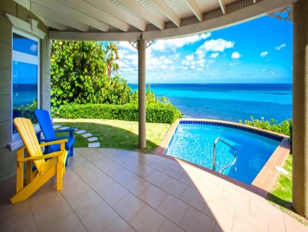 A Beach Castle with Guest House Luxury Cayman Island Estate