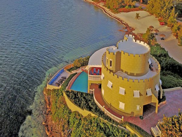 A Beach Castle with Guest House Luxury Cayman Island Estate