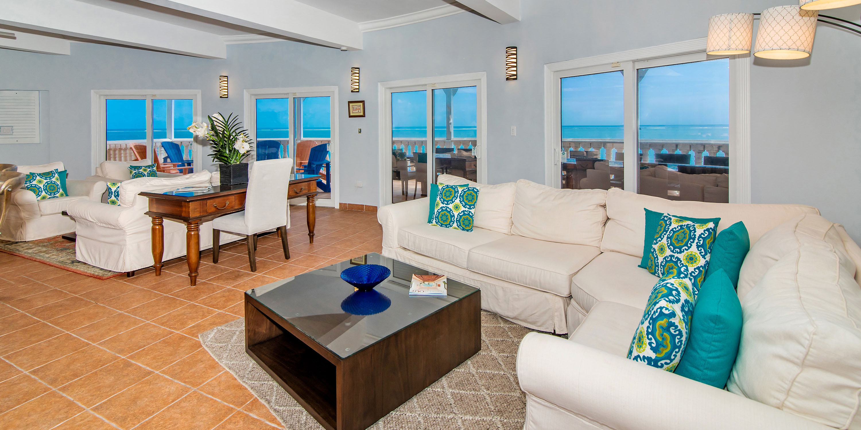 A Beach Castle with Guest House Luxury Cayman Island Estate