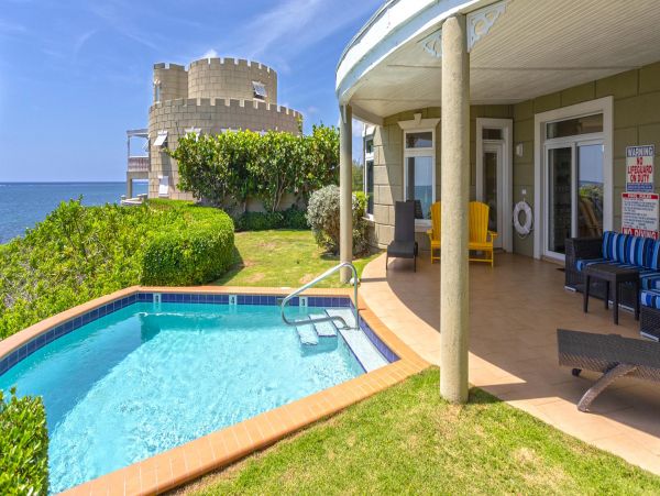 Beachfront Vacation Pool Home Five Bedroom