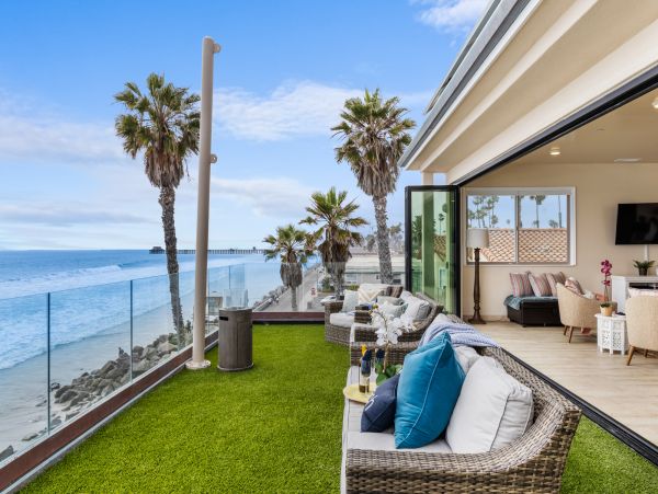 Oceanfront Oceanside Private Spa Vacation Condo Sleeps 10
