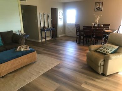 5 minute drive to beach with this 2 /2 canal front condo