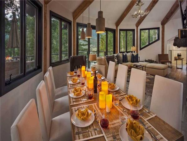 Four Bedroom Vacation Rental Home with Mountain View in Vail