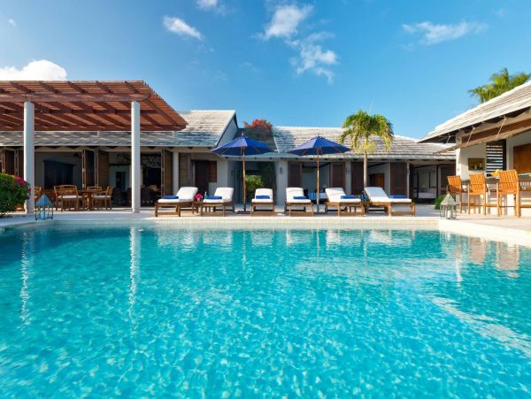 Turks and Caicos Oceanfront Villa With Private Pool