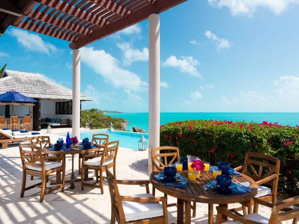 Turks and Caicos Oceanfront Villa With Private Pool
