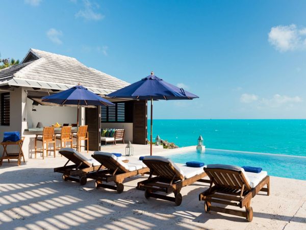Turks and Caicos Oceanfront Villa With Private Pool