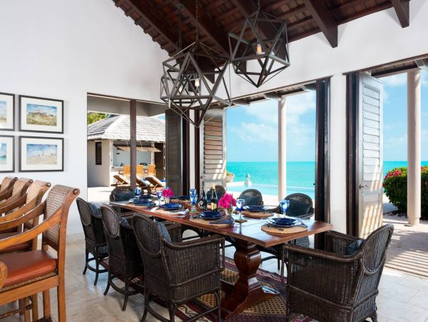 Turks and Caicos Oceanfront Villa With Private Pool
