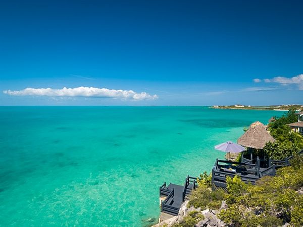 On Beach Turks and Caicos Vacation Luxury Home