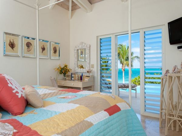 Ocean Front Turks and Caicos Vacation Home Five Bedroom