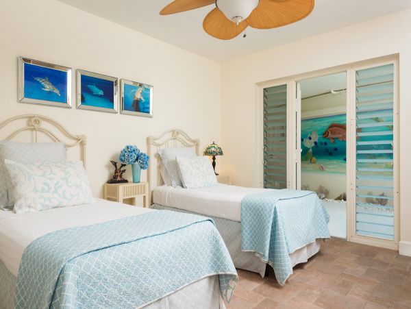 Ocean Front Turks and Caicos Vacation Home Five Bedroom