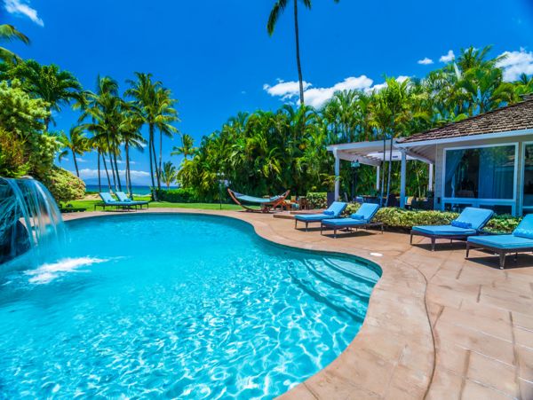 Kihei Beachfront Three-Bedroom  Posh Vacation Rental