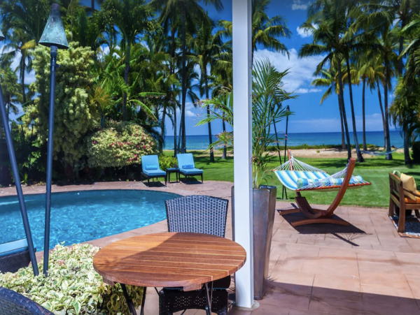 Kihei Beachfront Three-Bedroom  Posh Vacation Rental