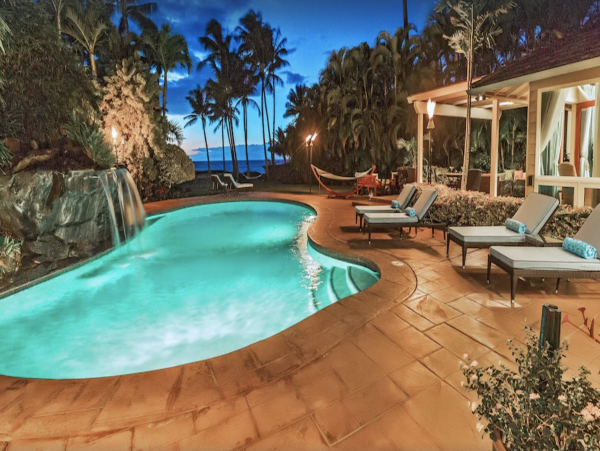 Kihei Beachfront Three-Bedroom  Posh Vacation Rental