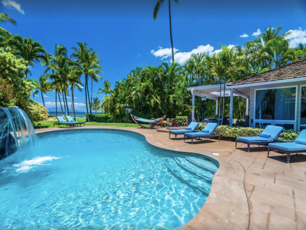 Kihei Beachfront Three-Bedroom  Posh Vacation Rental