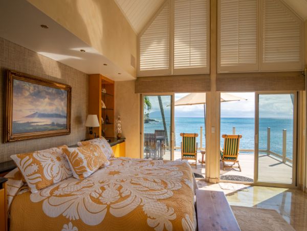 Kapalua Vacation Home Four Bedroom Ocean Front