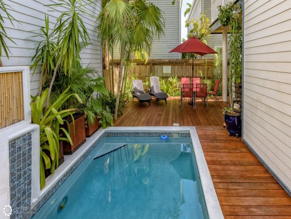 Walk to Beach Key West Vacation Home Three Bedroom with Pool