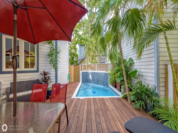 Walk to Beach Key West Vacation Home Three Bedroom with Pool