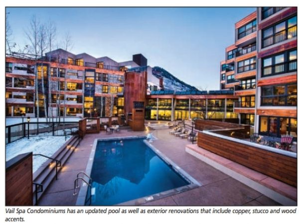 Mountain View Three Bedroom Rental Condo in Vail