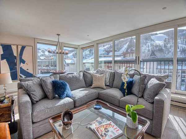 Mountain View Three Bedroom Rental Condo in Vail