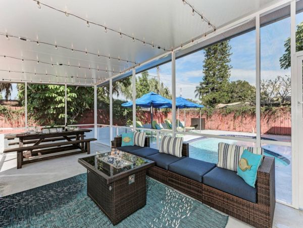 Sarasota Two Bedroom Vacation Home with Private Pool