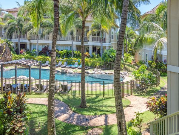 Walk Beach Three Bedroom Rental Condo in Poipu