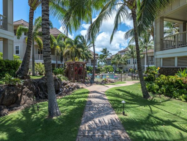 Walk Beach Three Bedroom Rental Condo in Poipu