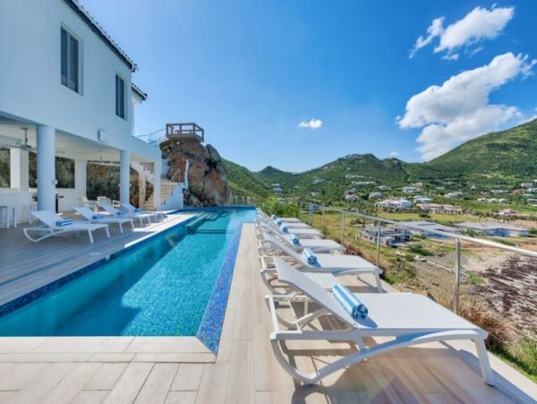 Beautiful Views Saint Maarten Vacation Pool Home